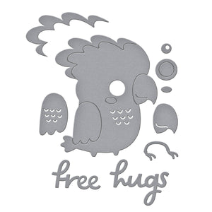 Free Hugs Oscar Etched Dies