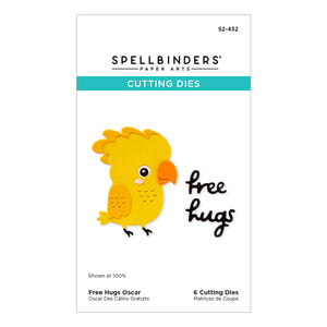 Free Hugs Oscar Etched Dies