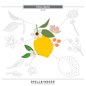 Citrus Spritz Etched Dies