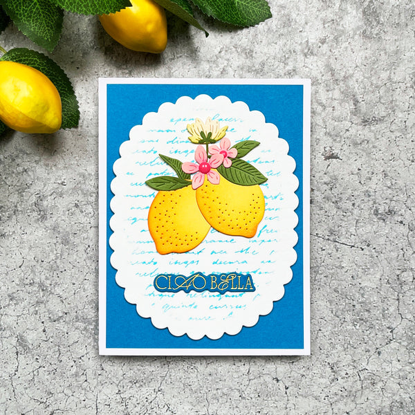 Citrus Spritz Etched Dies
