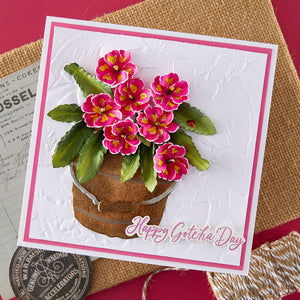 Primrose Etched Dies by Susan Tierney-Cockburn