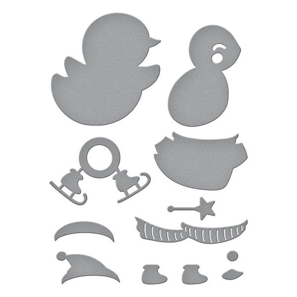 Dancin' Penguin Etched Dies