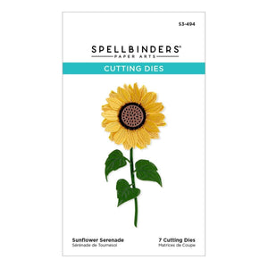Sunflower Serenade Etched Dies