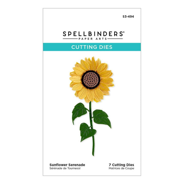 Sunflower Serenade Etched Dies