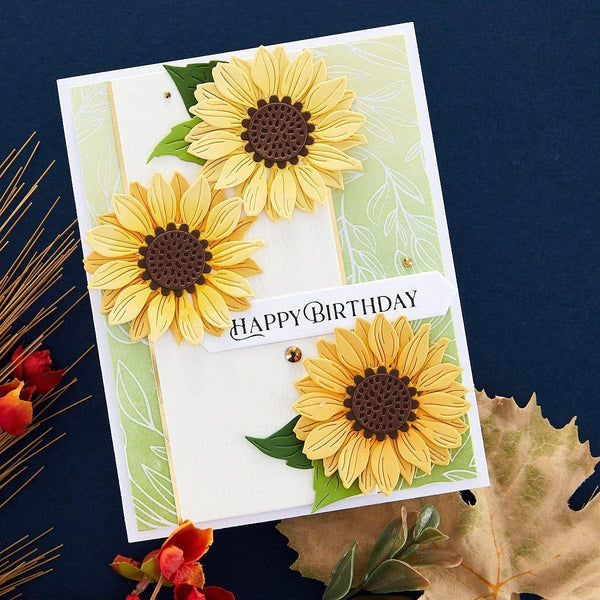 Fancy Sentiment Strips Press + Foil Plate & Die Set