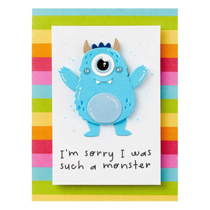 Dancin' Birthday Monster Etched Dies