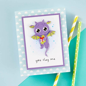 Monster Birthday Sentiments Clear Stamp Set