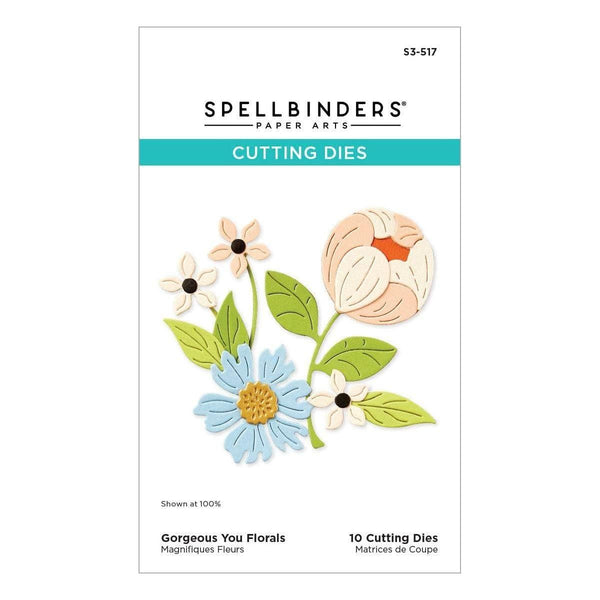 Gorgeous You Florals Etched Dies