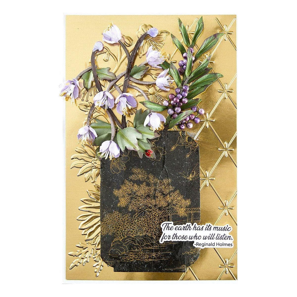 Chinese Meadow Rue Etched Dies by Susan Tierney-Cockburn