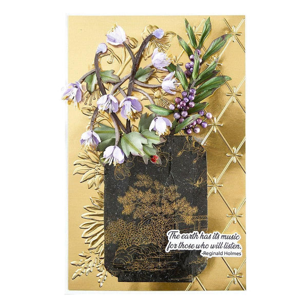 Chinese Meadow Rue Etched Dies by Susan Tierney-Cockburn