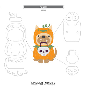 Spellbinders Exclusive: Pupkin Etched Dies