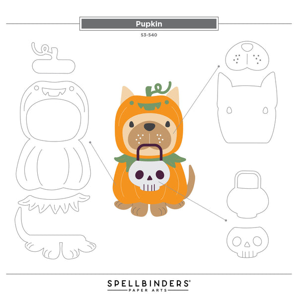 Spellbinders Exclusive: Pupkin Etched Dies