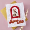 French Holiday Sentiments Etched Dies