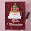 German Holiday Sentiments Etched Dies