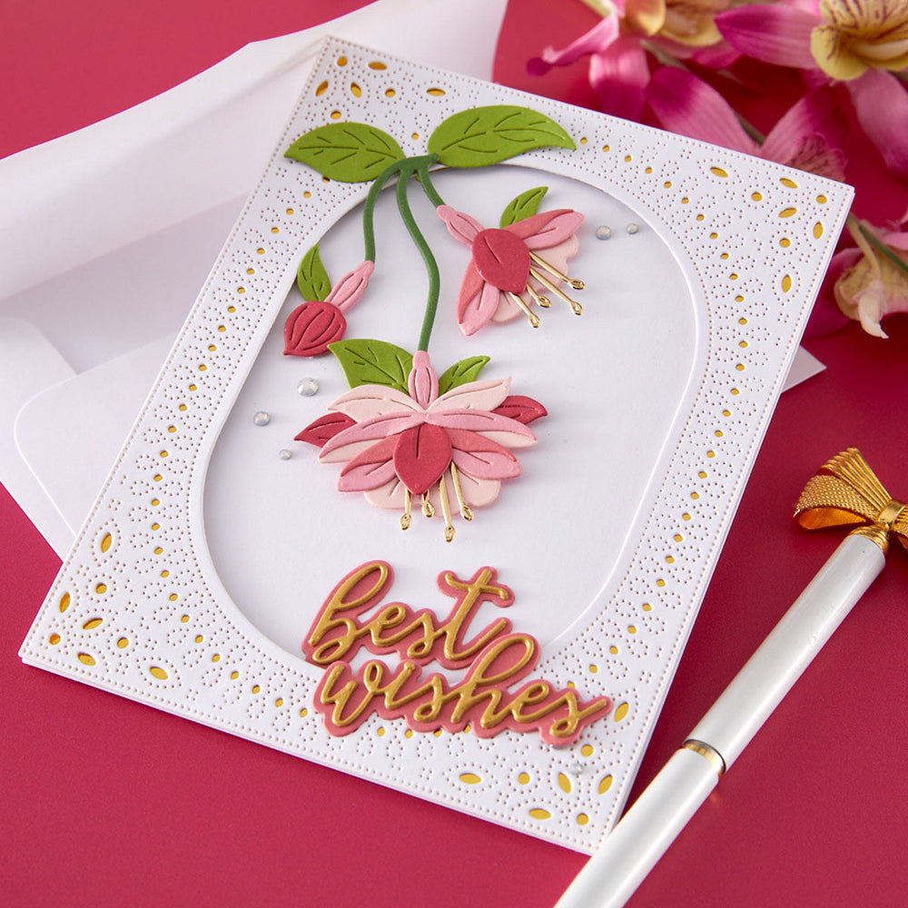 Magical Fuchsia Etched Dies by Alex Syberia Designs