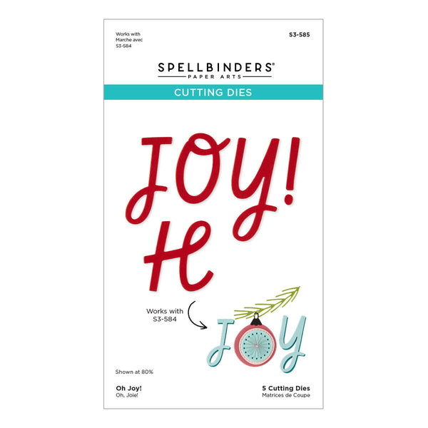 Oh Joy! Etched Stitching Dies