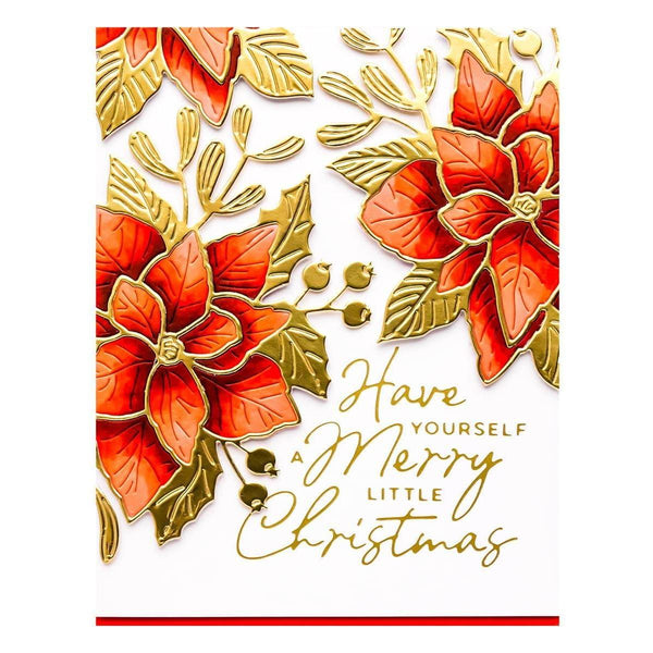 Poinsettia Bloom Etched Dies by Yana Smakula