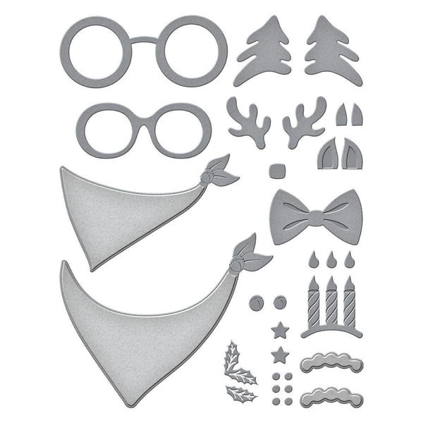 Cats and Pugs Accessories Etched Dies from the Bibi's Cats and Pugs Collection by Bibi Cameron