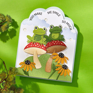 Jump for Joy Sentiments Clear Stamp Set