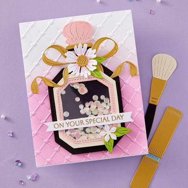 Cross My Heart 3D Embossing Folder