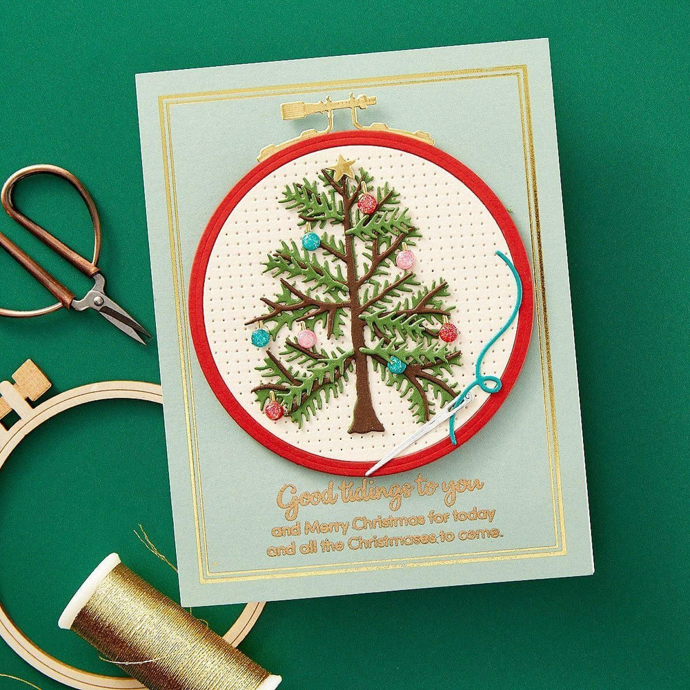 Nichol's Needlework Sentiments Clear Stamp Set from the Nichol's Needlework Collection by Nichol Spohr