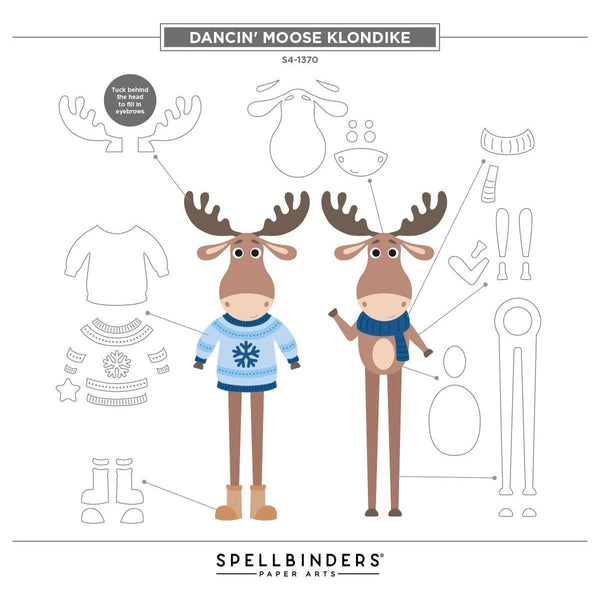 Dancin' Moose Klondike Etched Dies