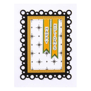 Nested Tree Frame Etched Dies by Lisa Horton