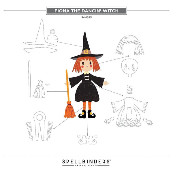 Fiona the Dancin' Witch Etched Dies