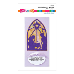 Christmas Morn Nativity Etched Dies by Stampendous