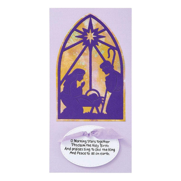Christmas Morn Nativity Etched Dies by Stampendous