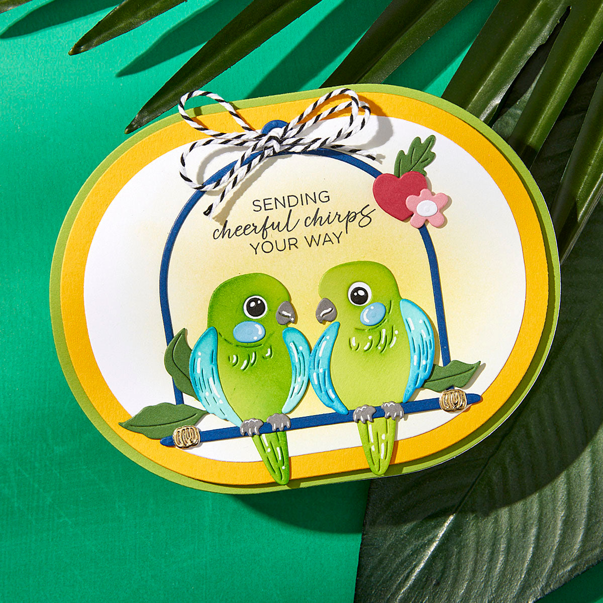 Pretty Birds Etched Dies