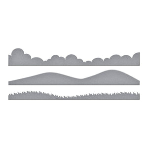 Landscape Edges Etched Dies