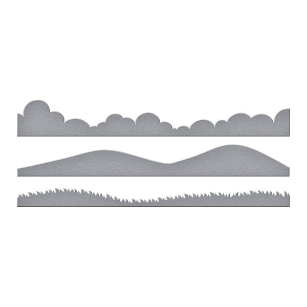 Landscape Edges Etched Dies