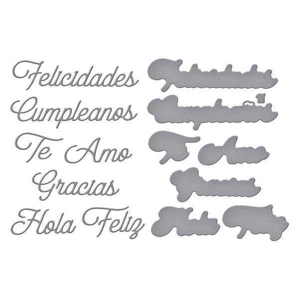 Spanish Everyday Sentiments Etched Dies