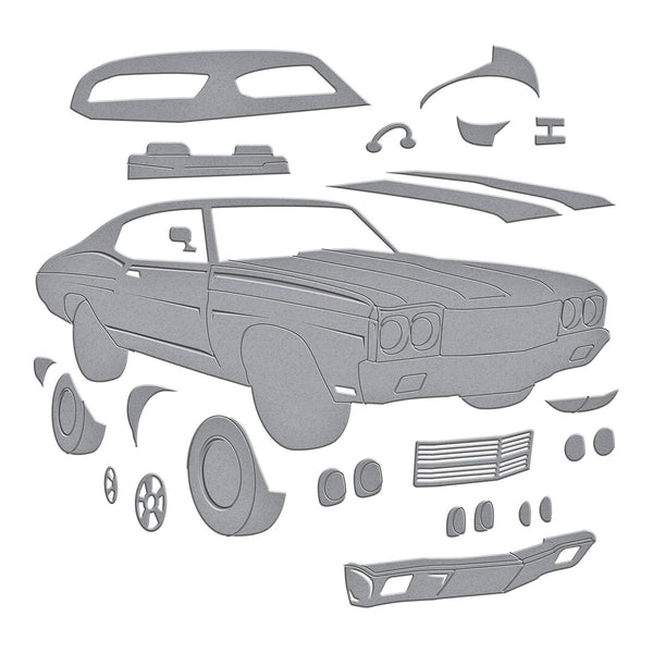 Classic Road Legends Car & Truck Die Bundle by Mindy Eggen
