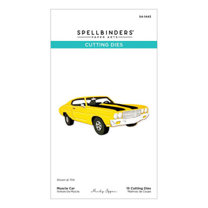 Muscle Car Etched Dies by Mindy Eggen