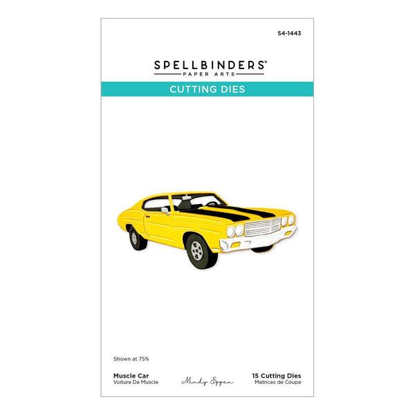 Muscle Car Etched Dies by Mindy Eggen