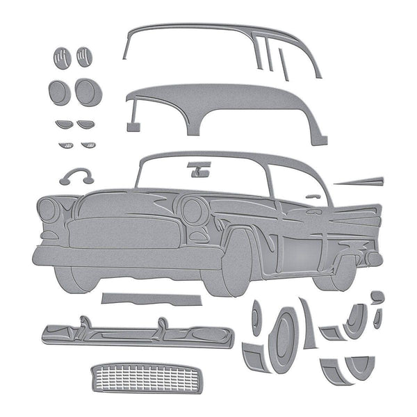 Classic Car Etched Dies by Mindy Eggen