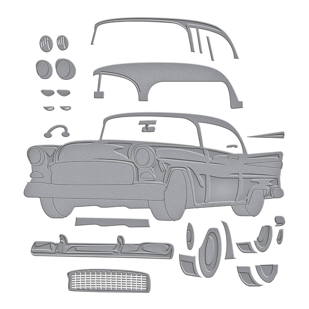 Classic Road Legends Car & Truck Die Bundle by Mindy Eggen
