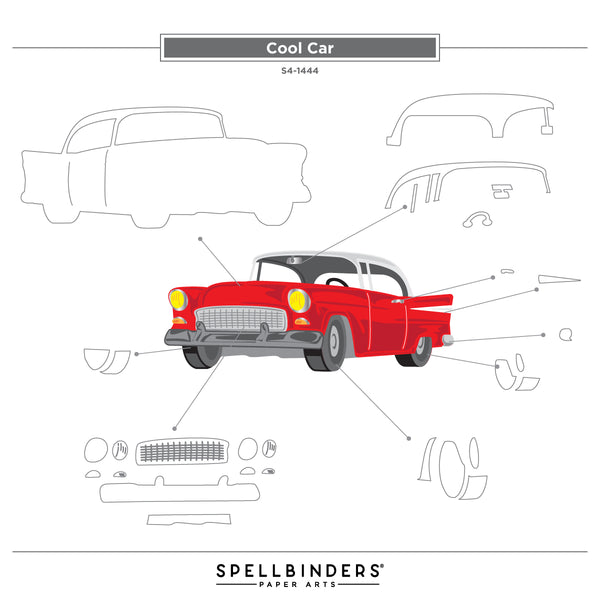 Classic Road Legends Car & Truck Die Bundle by Mindy Eggen