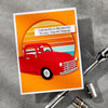 Cruisin' By Sentiments Clear Stamp & Die Set by Mindy Eggen