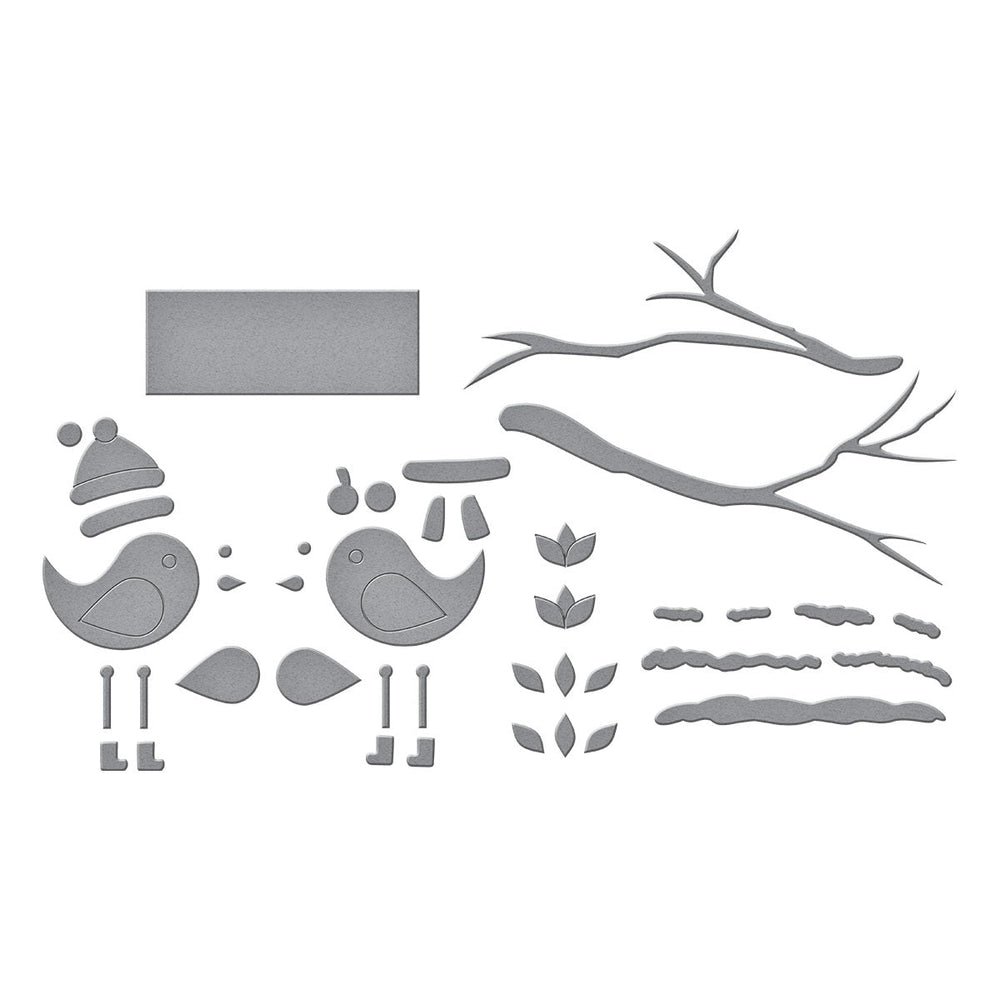 Little Birdies Etched Dies by Lisa Horton