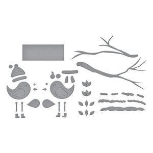Little Birdies Etched Dies by Lisa Horton