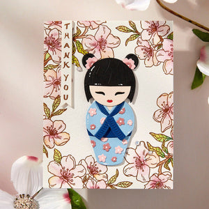 Blossoms & Sentiments BetterPress Plate & Die Set by Alex Syberia Designs