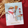 Country Snowman Etched Dies by Annie Williams