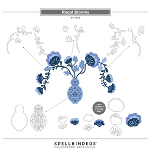 Regal Reflections Dies, 3D Folder and Stamp Bundle