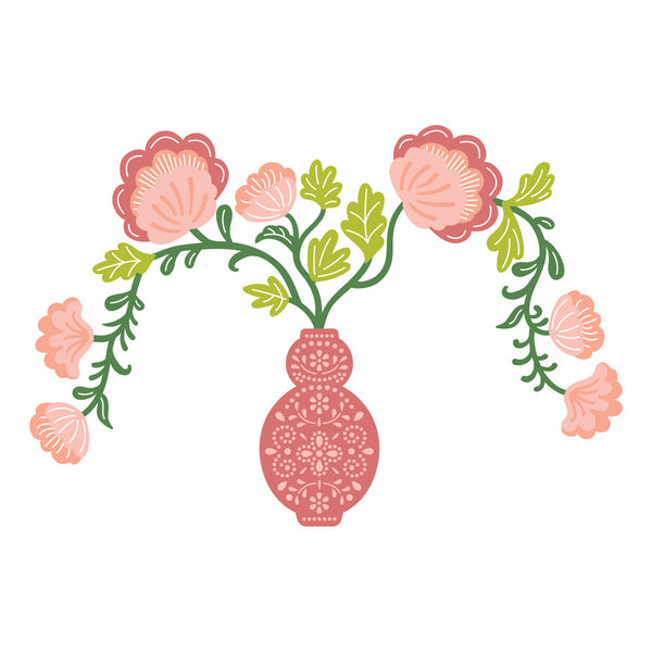 Regal Blooms Etched Dies