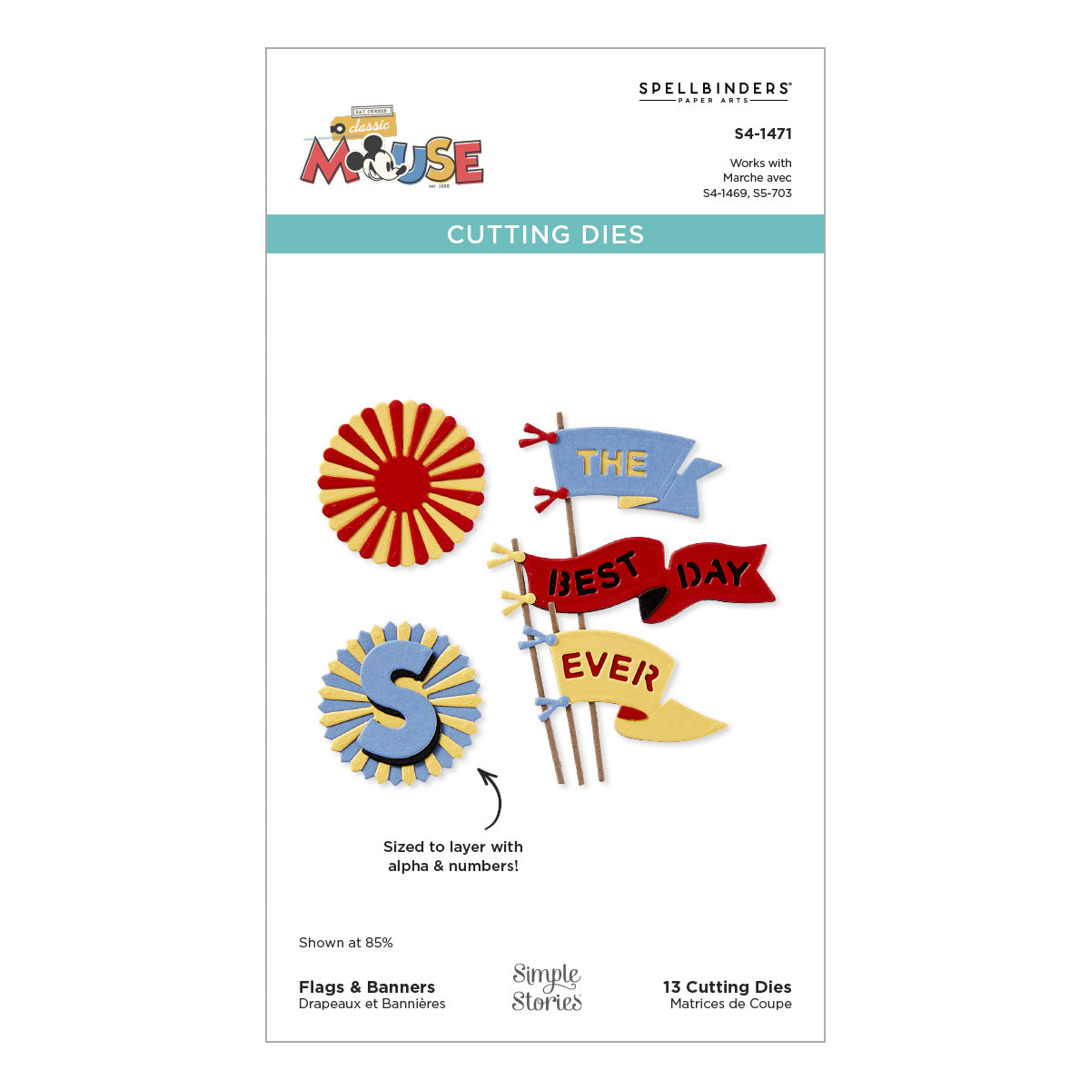 Flags & Banners Etched Dies