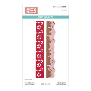 Sweet Borders Etched Dies by Stamperia