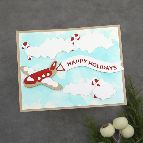 Gingerbread Delivery Etched Dies by Stamperia